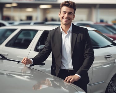 Graphic showing a clock representing fast loan approval.