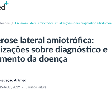 Esclerose Lateral Amiotrófica; Doença do Neurônio Motor