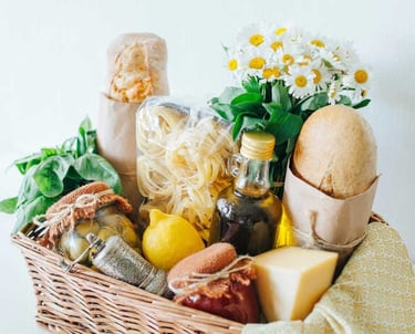 Panier accueil Airbnb booking