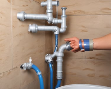 white and black abstract painting