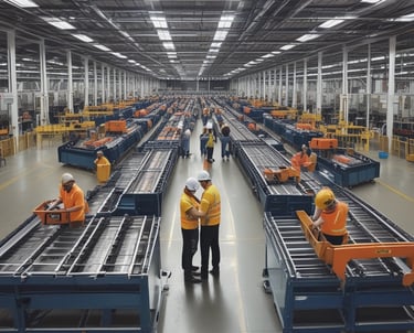 Image showing technicians from Covenant Corp carefully installing machinery in a retail environment.