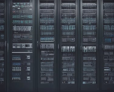 A developer coding a sleek mobile application interface on a laptop.