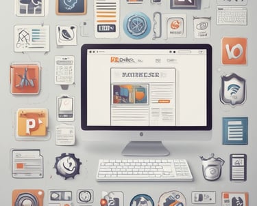 A vibrant workspace with designers and developers collaborating on digital projects.