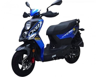 Sym Crox - sporty look - 150 cc price per day 14 euros
