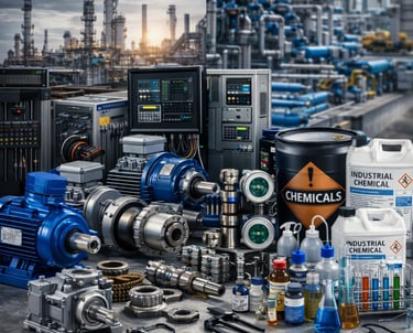 Fourniture équipements industriels en Algérie