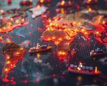 a map of a world map with a map of a world map