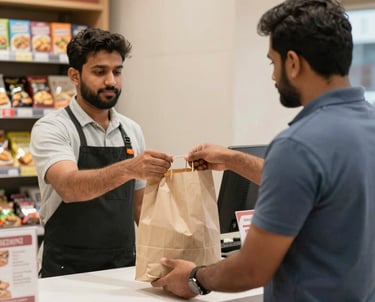 Chef preparing sizzling grilled meats over an open flame, showcasing fresh ingredients.