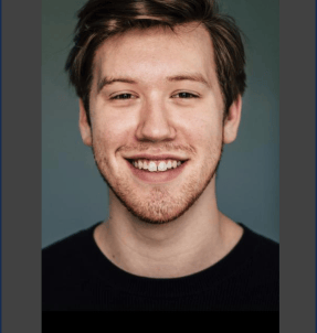 Head shot of music composer Colin Rhoades