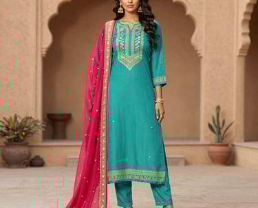 Casual cotton kurtis paired with comfortable leggings displayed in a bright setting.