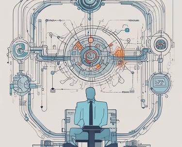 Close-up of a robotic arm seamlessly assembling electronic components in a high-tech factory.