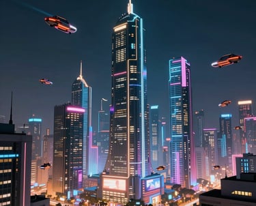 Researchers collaborating over advanced AI-driven biotechnology equipment in a high-tech facility.