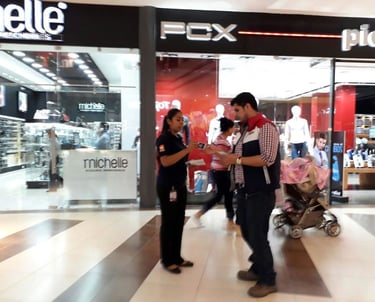 volanteo en guatemala, volanteo en centros comerciales