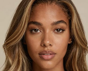 woman wearing black scoop-neck long-sleeved shirt