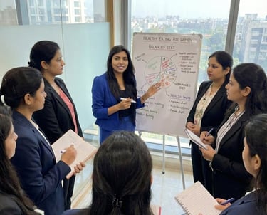PCOS Corporate Diet Session - Best Dietician in Delhi NCR