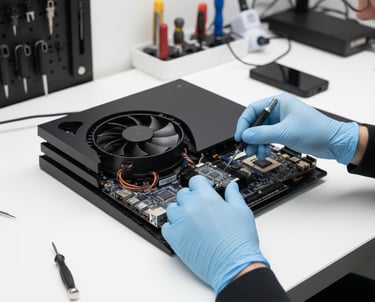 reparo em video games