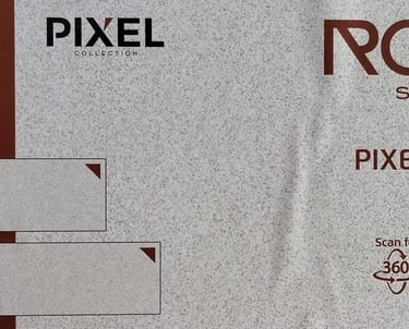 Pixel Barley fullbody rock slabs with 15mm thickness and custom sizes for modern interior design.