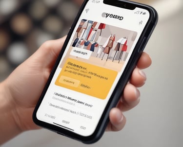 Illustration of a user entering their email and password on a mobile sign-up form.