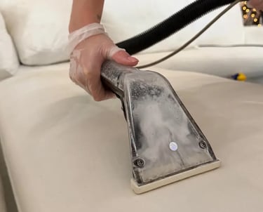 Mattress cleaning service in Denver using steam extraction for deep sanitizing