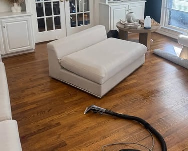 Professional rug cleaning in Denver removing stains and deep dirt from area rugs
