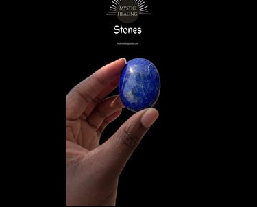 Lapis Lazuli Palm Stone