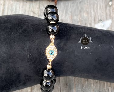 Obsidian Protection Bracelet