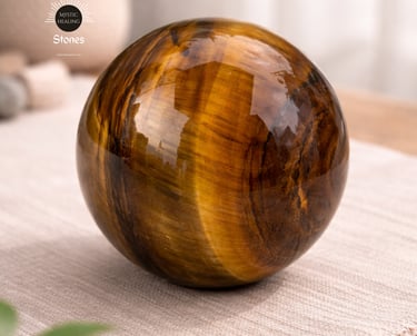 Yellow Tiger’s Eye Sphere