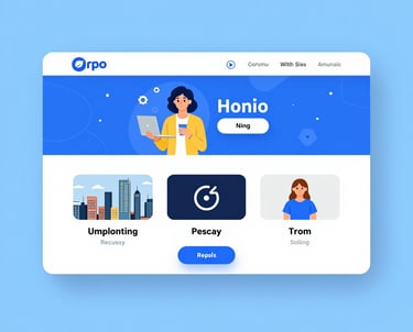 A sleek smartphone displaying an AI-powered app interface with dynamic graphs and voice commands.