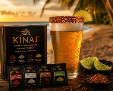 Diseñado para elevar margaritas, micheladas, cervezas y cócteles con auténtico sabor mexicano.