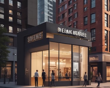 Close-up of hands signing real estate financial documents.