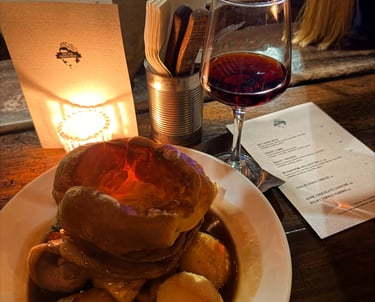 Lamb Sunday Roast from The Old Queens Head, London, UK