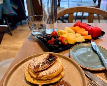 Brunch at the Darwin Brasserie in Sky Garden London, UK