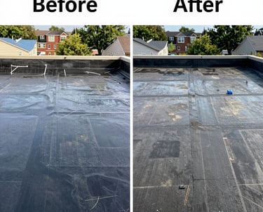a man riding a skateboard down the side of a ramp