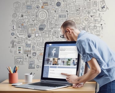 A vibrant Facebook ad campaign preview tailored for tradespeople.