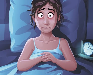 Sleep Insomnia Illustration-1