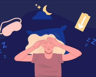 Sleep Insomnia Illustration-2
