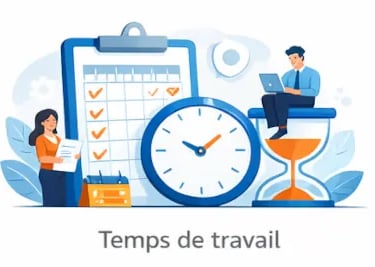 Dirigeant et consultant RH travaillant sur la stratégie et l’organisation des plannings