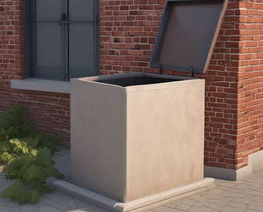 una alberca con agua limpia y cristalina