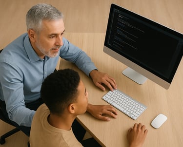 Personalized sessions to improve your skills and transform your coding knowledge.