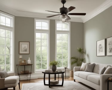 A clean, freshly painted interior wall with new light fixtures installed.