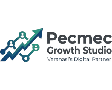 Best digital marketing agency varanasi pecmec growth studio logo