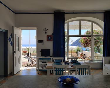 sala da pranzo villa incanto