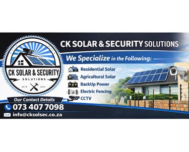 CK Solar and Security Solutions