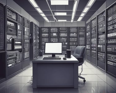 white and black abstract painting