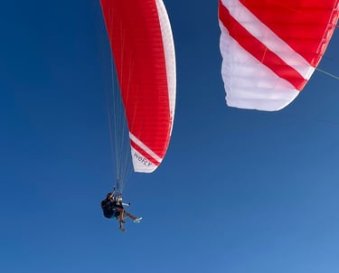 re wefly tandem paraglider