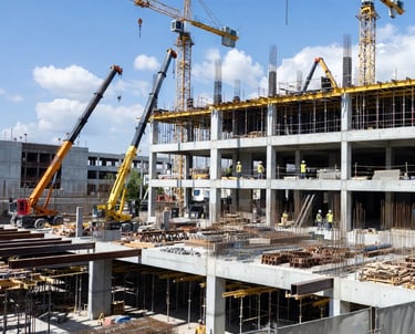 Construcción de equipamientos públicos