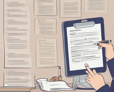 A focused team reviewing data protection policies in a modern office.