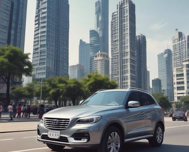 A bright, clean display of promotional pens, notebooks, and thermoses arranged neatly on a white background.