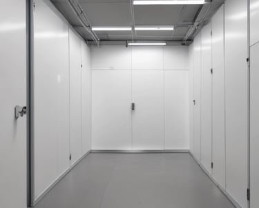 gray concrete wall inside building