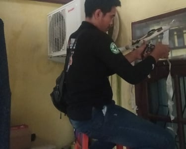 Layanan service AC Lestari Teknik berlokasi di Cibinong, Bogor
