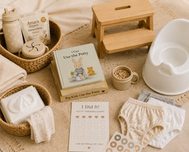 potty training essentials for toddlers and moms